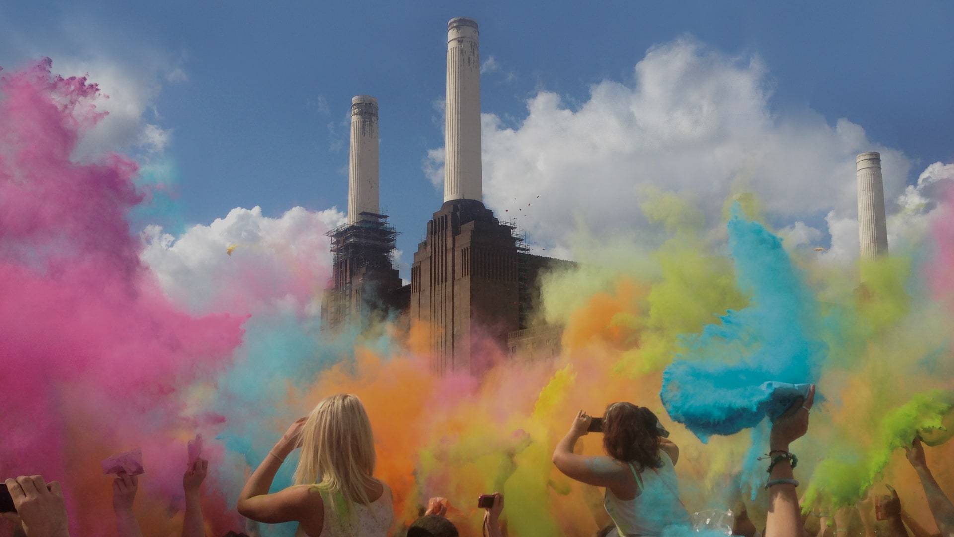 property branding for Battersea power station London - hero
